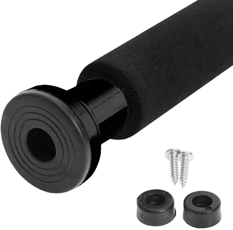 OcioDual Heimtrainer Reckstange Türstange Türreck Klimmzugstange Trainer Bauchtrainer 90cm Schwarz,