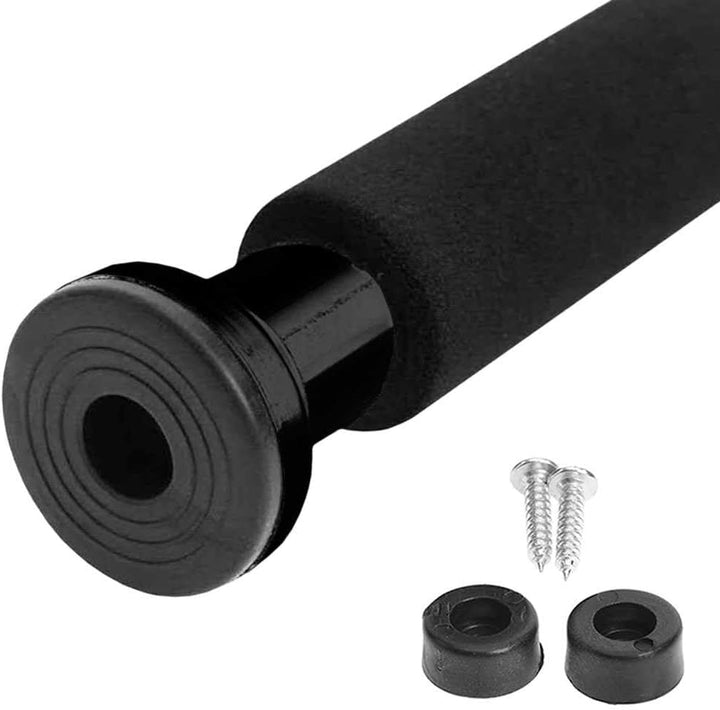 OcioDual Heimtrainer Reckstange Türstange Türreck Klimmzugstange Trainer Bauchtrainer 90cm Schwarz,