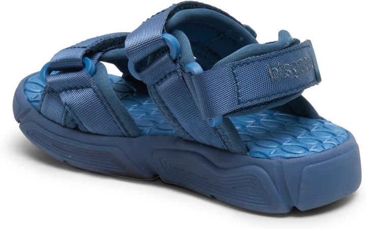 Bisgaard Unisex Kinder Louis Sandal 34 EU Blau, 34 EU Blau