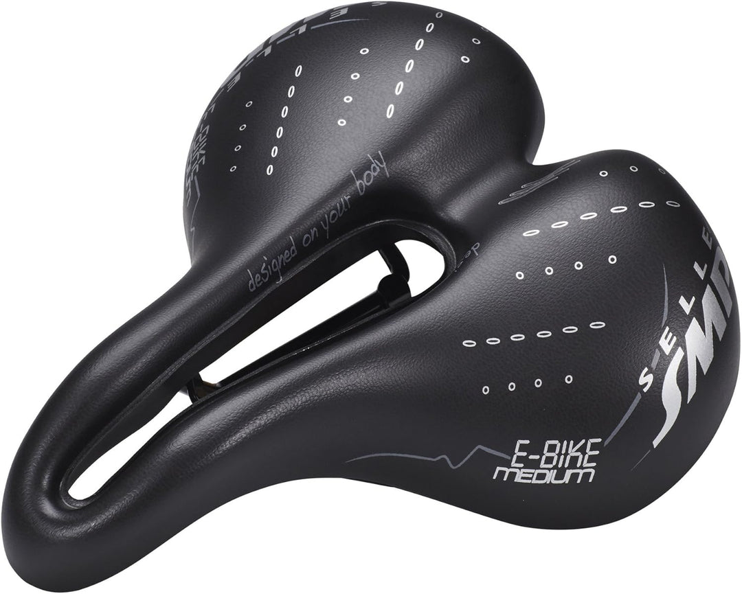 Selle SMP E-Bike Fahrradsattel Unisex (Medium) Schwarz 27 x 15 x 8 cm, Schwarz 27 x 15 x 8 cm