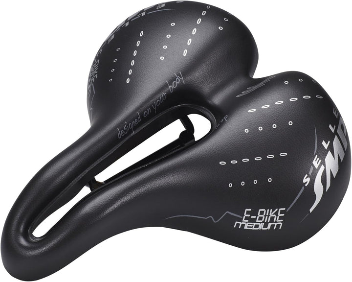 Selle SMP E-Bike Fahrradsattel Unisex (Medium) Schwarz 27 x 15 x 8 cm, Schwarz 27 x 15 x 8 cm