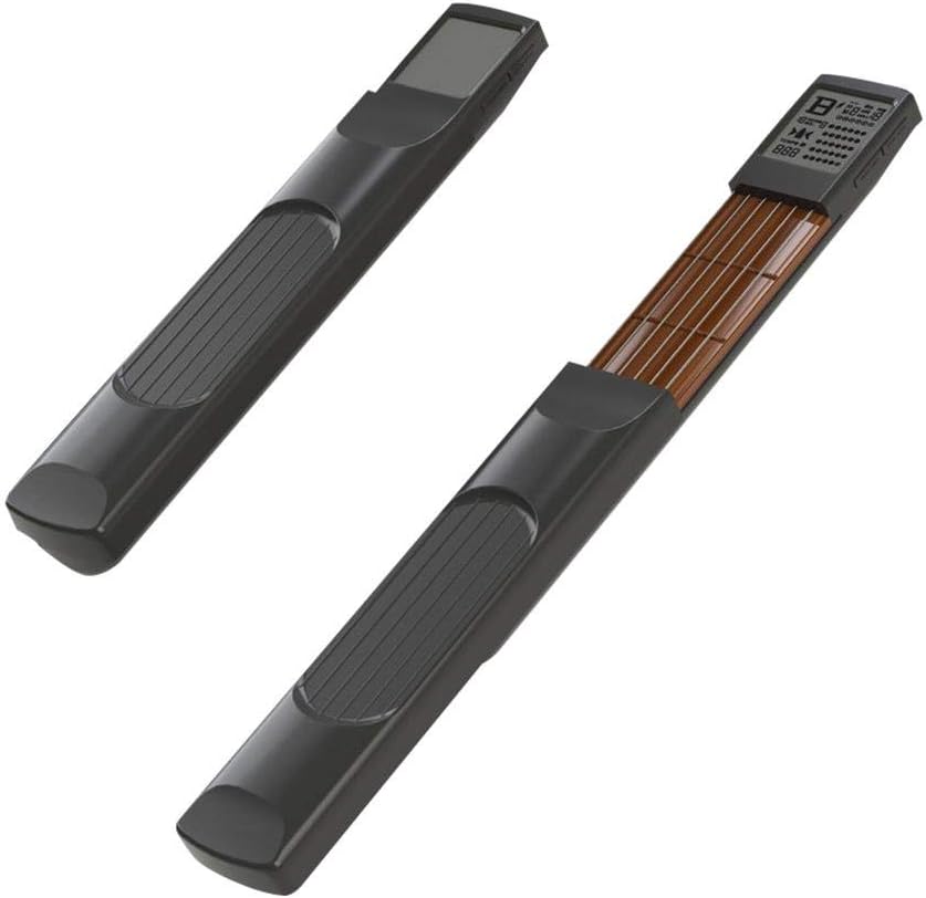 Pocket Guitar Chord Trainer, tragbarer Mini 6 Fret Guitar Chord Trainer mit drehbarem Gitarrenakkord