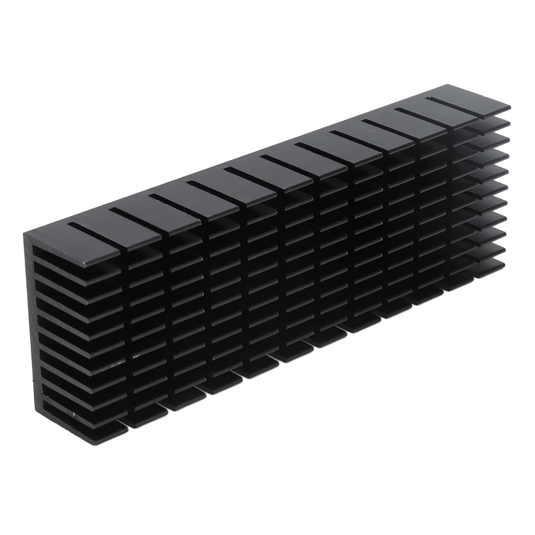 Kühlrippen, verschleissfeste grosse Kontaktfläche 120 x 40 x 20 mm hocheffiziente Aluminium-Kühlkörp