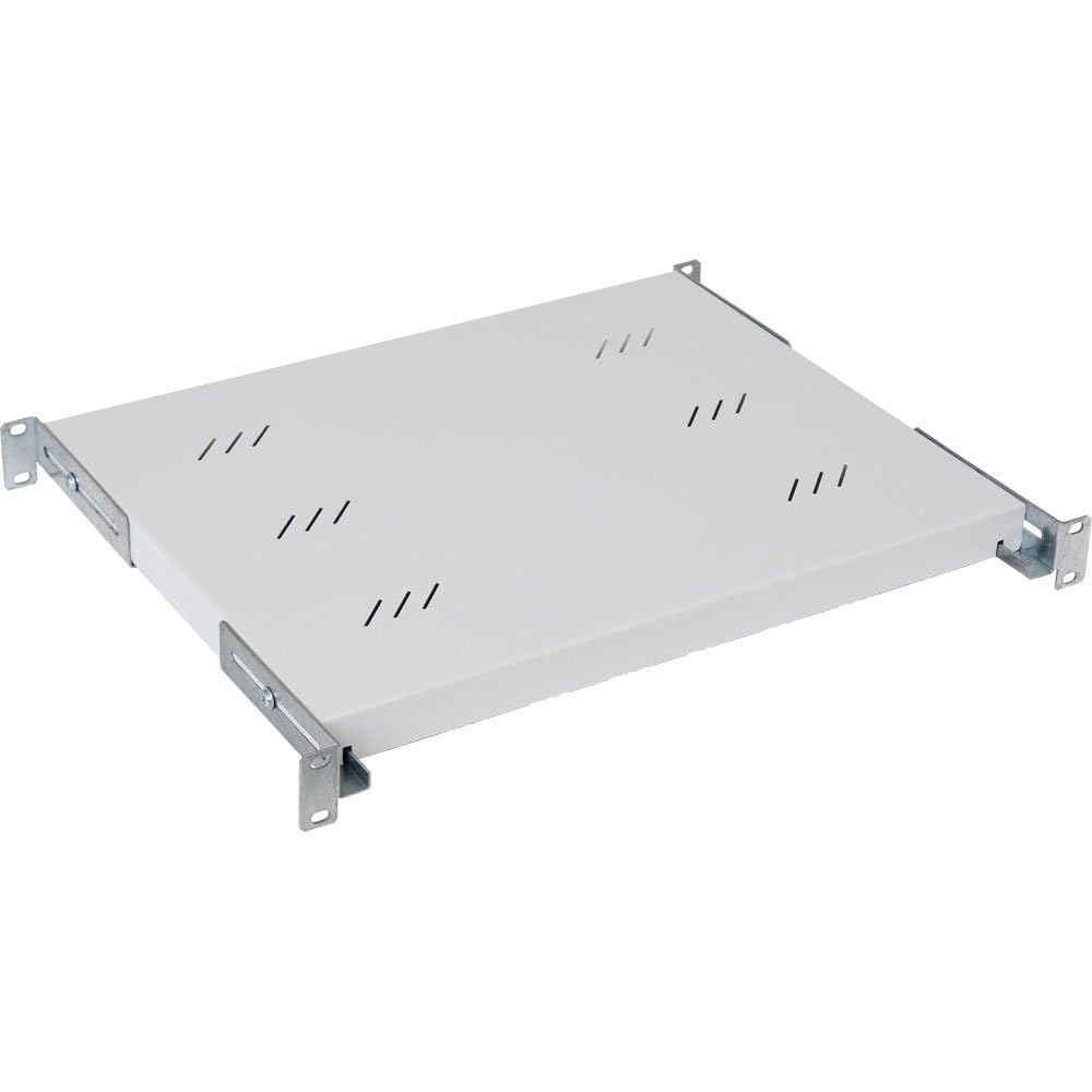 Tritón RAC-UP-750-A1 48,26 cm (19 Zoll) Fachboden perforiert, "1HE" lichtgrau