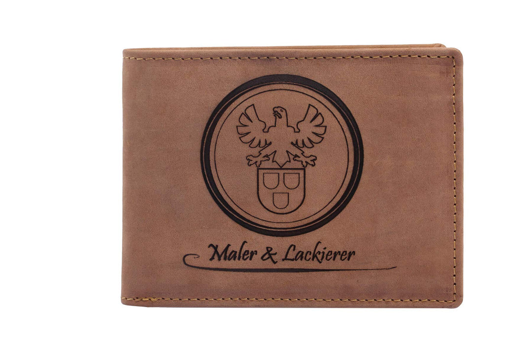 FFelsenfest Geldbörse mit Maler Zunft-Wappen