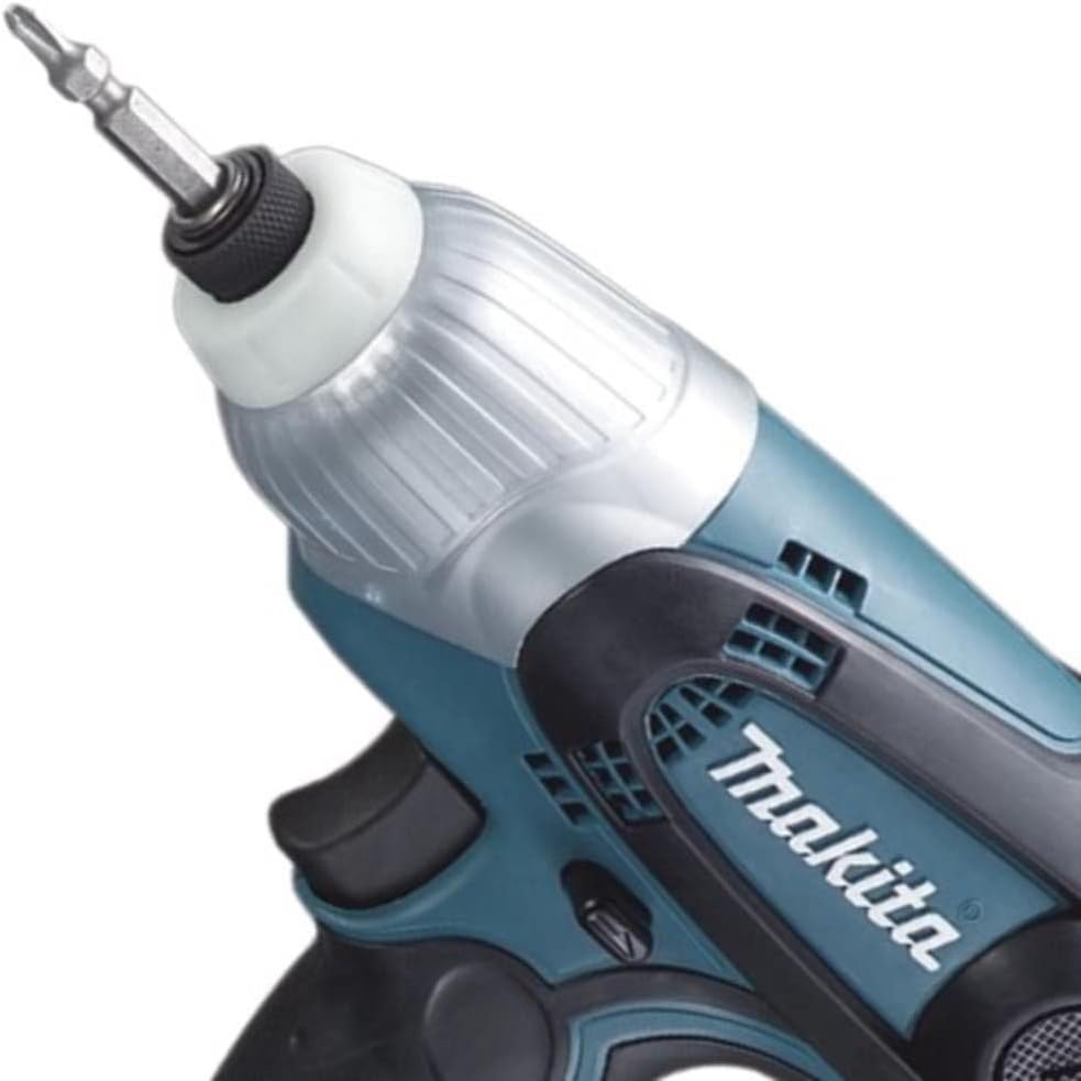 Makita TD0101F Schlagschrauber 1/4" Innensechskant, Schwarz, Blau