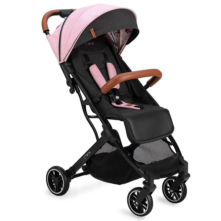 MoMi ESTELLE Kinderwagen ab 6. Monat (bis 15 kg), klappbarer Buggy mit 5-Punkt-Sicherheitsgurt, Eink