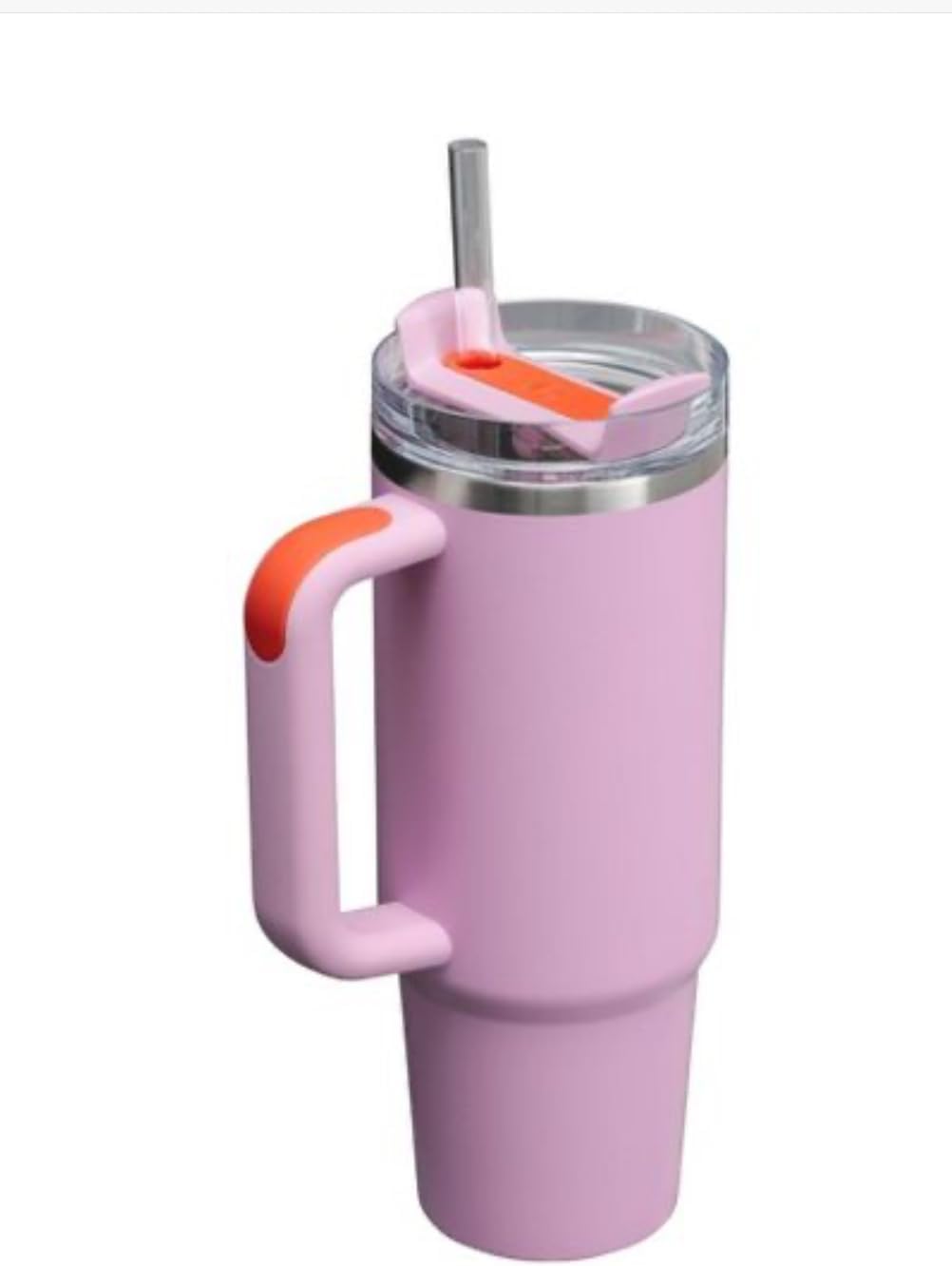 STANLEY Amethyst Quencher H2.0 FlowState Vakuumisolierter Becher aus Edelstahl mit Deckel und Strohh