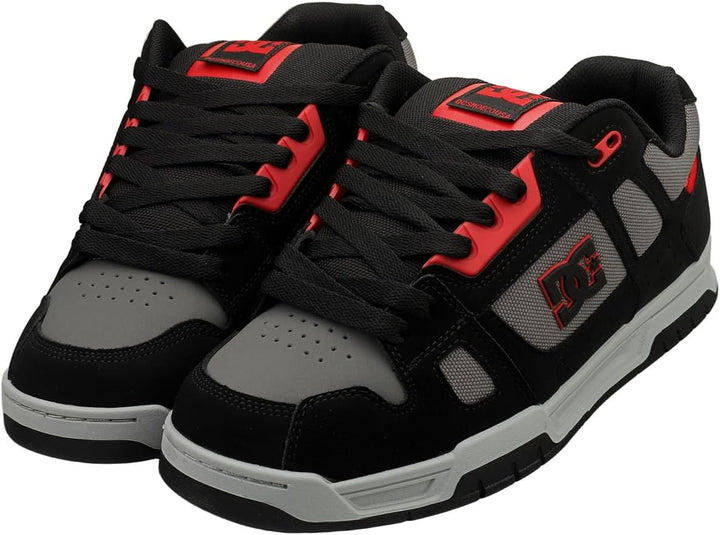 DC Shoes Court Graffik Se, Damen Sneaker 41 EU 009 Black Black Red, 41 EU 009 Black Black Red