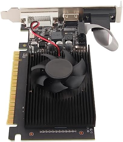 Bewinner GT610 Grafikkarte, 2 GB, DDR3, 64 Bit, HDMI DVI VGA Desktop Grafikkarte, PCI Express X16 Co