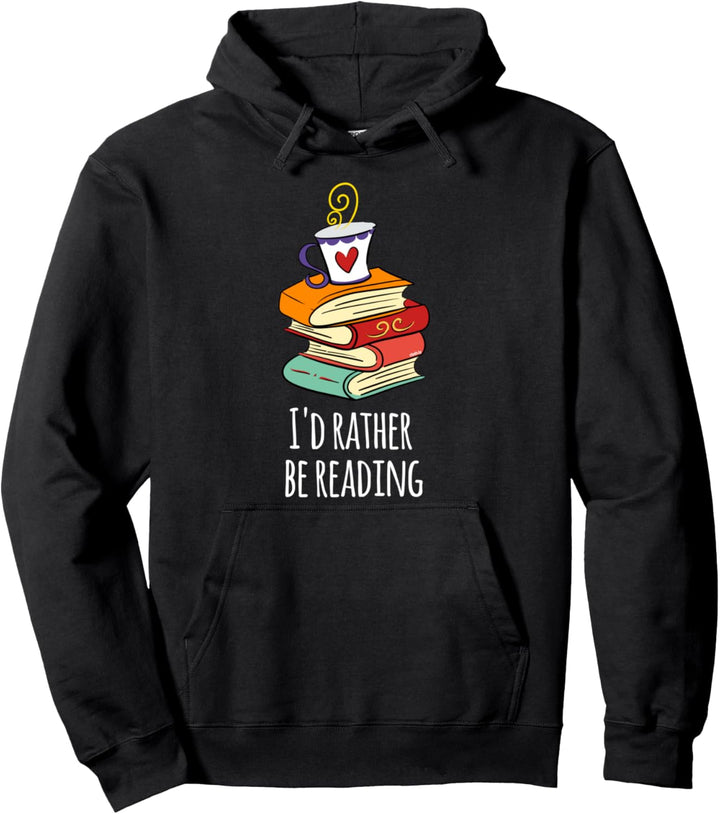 Lesen Geschenk Idee Bücherwurm Leseratte Buch Fans Spruch Pullover Hoodie