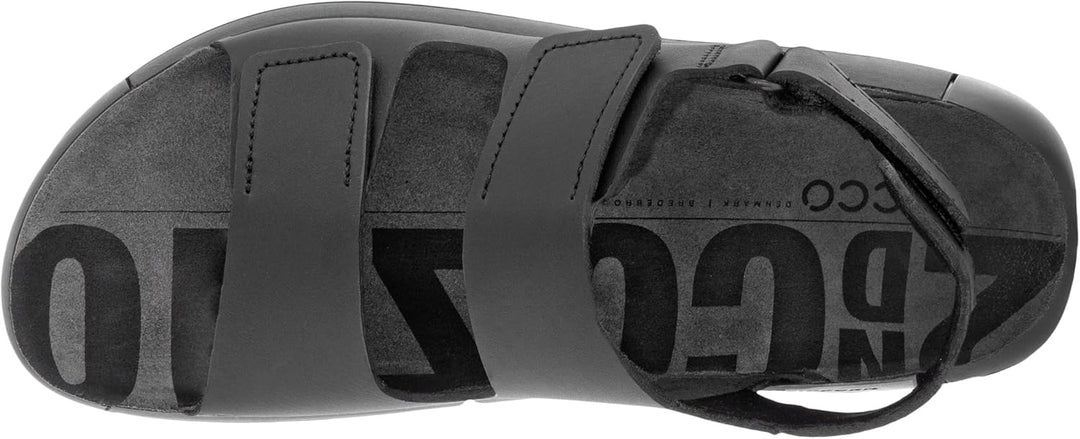 ECCO Herren Cozmo Sandal 41 EU Schwarz, 41 EU Schwarz