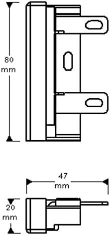 Habengut 6 m Sockelleiste aus PVC, mit integriertem Kabelkanal, Weiss, 80 mm (4 Stück á 1,5 Meter) &