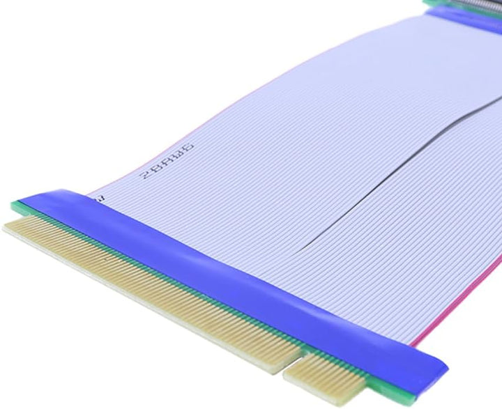 Sarini 16X Zu 16X PCI-E PCIe Express Extender Verlängern PC PCI-E Flex Kabel Band Kabel Riser Kabel