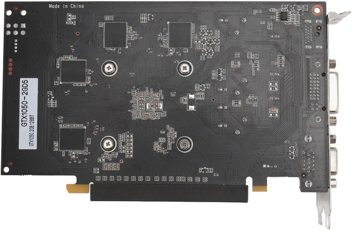 GTX1050 2 GB Grafikkarte, 128-Bit-DDR5-Grafikkarte für PC-Gaming, Unterstützt DirectX 12 PCI Express