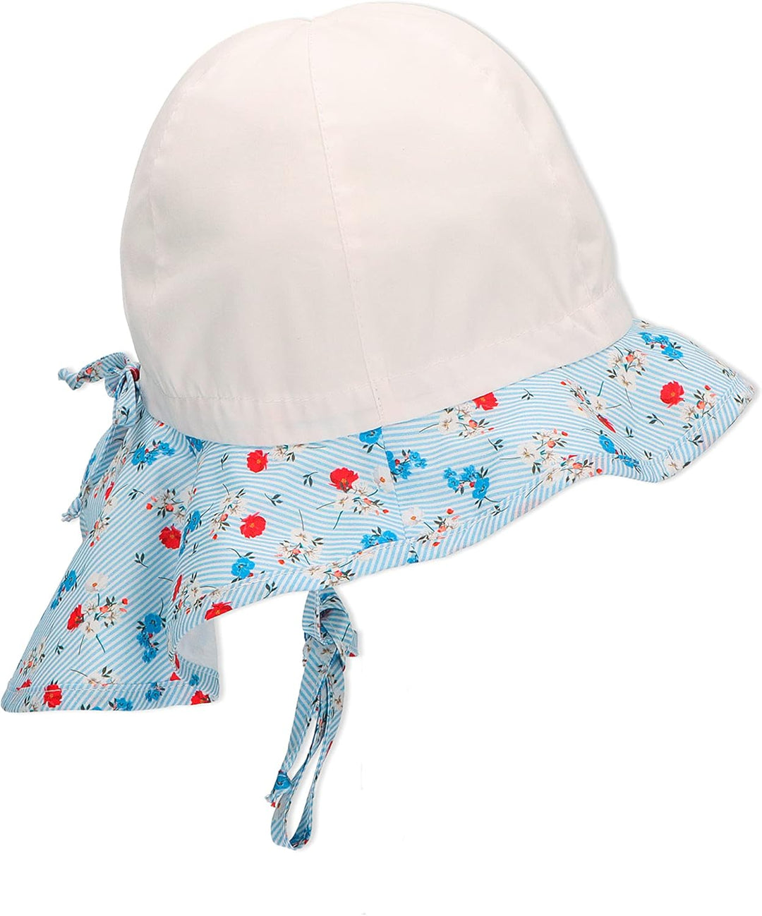 Sterntaler Mädchen Sonnenhut Blumenkranz Hut 53 Weiss, 53 Weiss