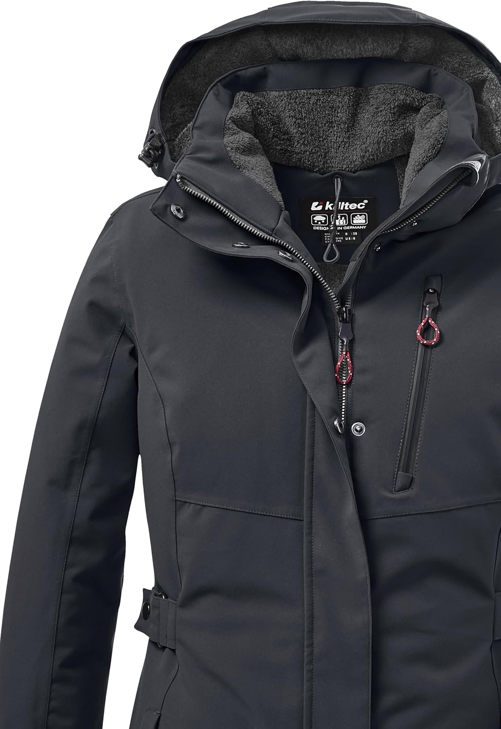 Killtec Damen Parka Funktionsparka mit abzippbarer Kapuze KOW 165 WMN PRK wasserdicht, winddicht, at