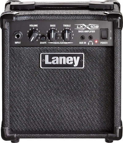 Laney LXB Series LX10B - Bass Guitar Combo Amp - 10W - 5 inch Woofer 10" Black, 10" Black