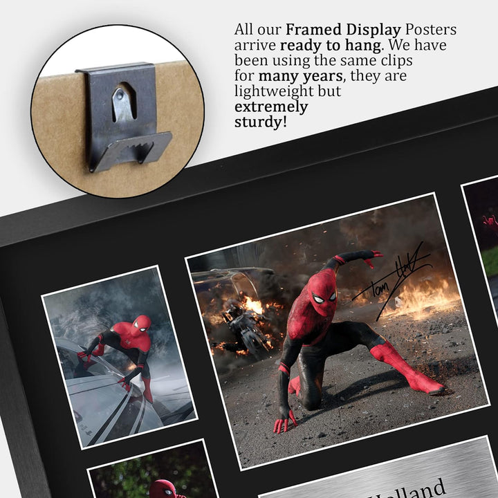 HWC Trading FR A3 Tom Holland Spider-man Geschenke Gedruckt, Signiert Autogramm Bild Display Für Fil