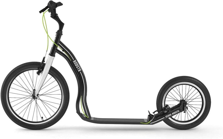 Yedoo Rodstr Tretroller - bis 150 kg, Kickscooter mit Luftreifen 20/16 - Roller Scooter für Erwachse