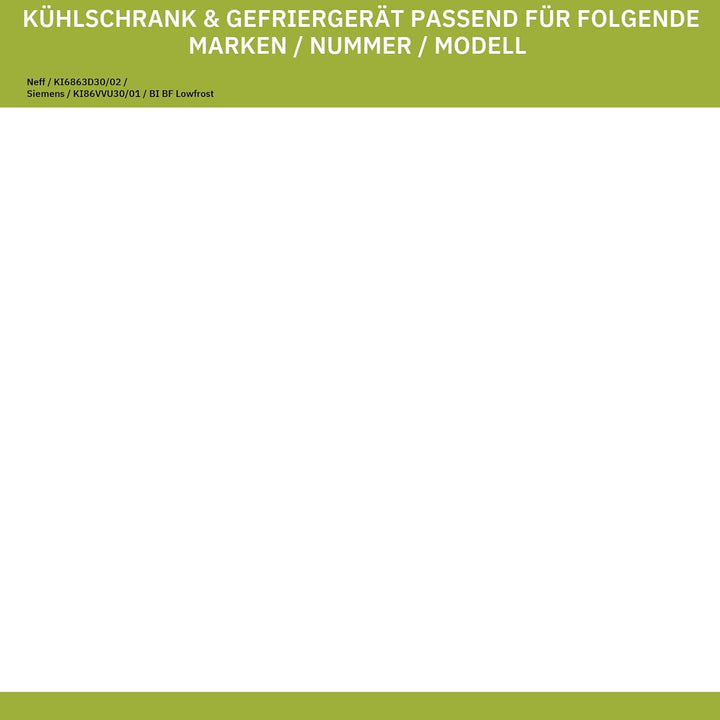 Glasplatte unten kompatibel mit BOSCH 00743201 400x160mm kurz für Gefrierteil KühlGefrierKombination