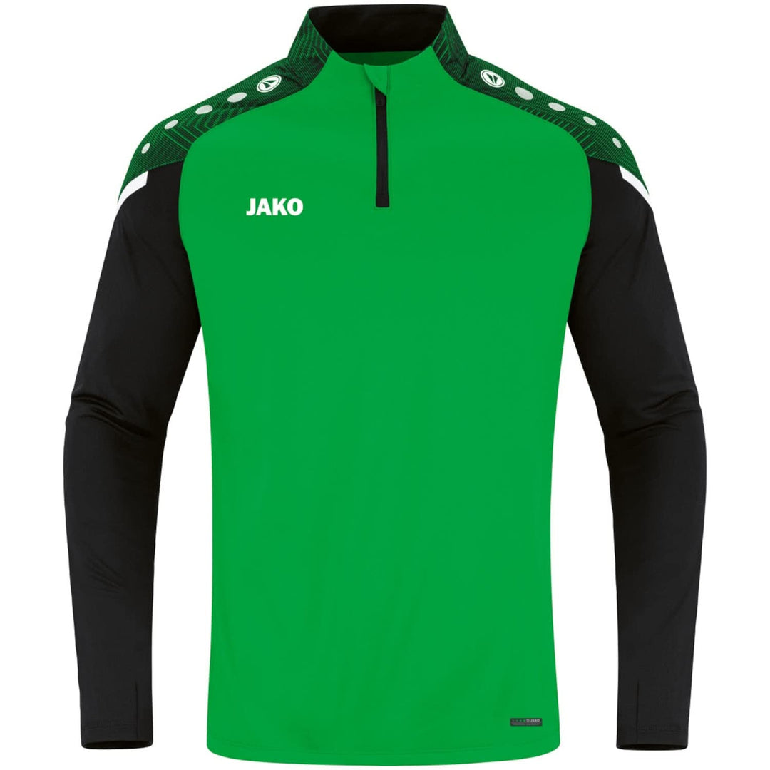 Jako Herren Ziptop Performance XL Soft Green/Schwarz, XL Soft Green/Schwarz