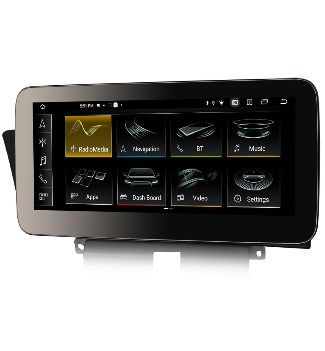 10,25 Zoll IPS Bildschirm Acht-Kern Android 13.0 DAB+ Autoradio für Audi A4 A5 S4 S5 B8 mit GPS Navi