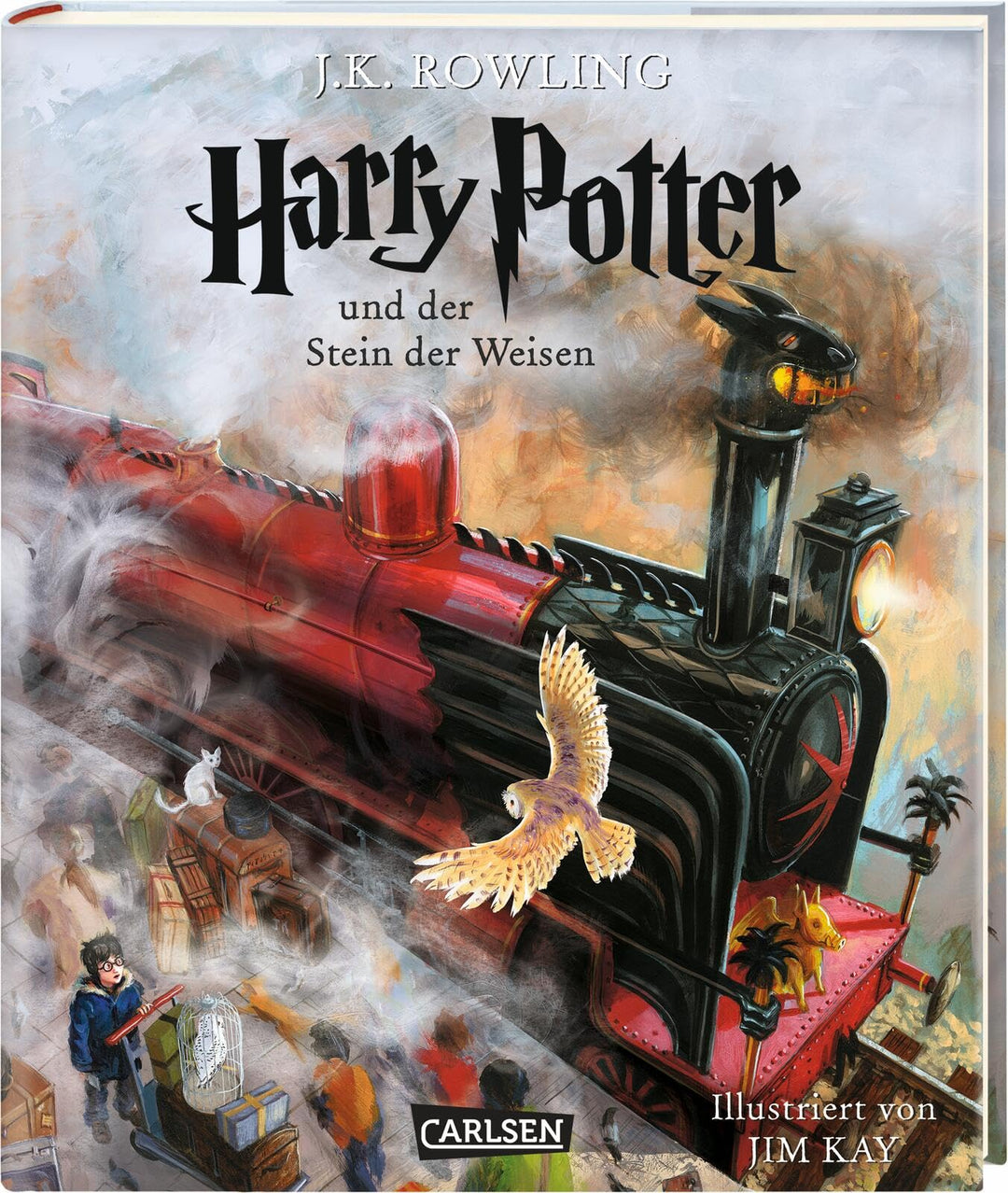 Harry Potter und der Stein der Weisen (Schmuckausgabe Harry Potter 1): Vierfarbig illustrierte Ausga