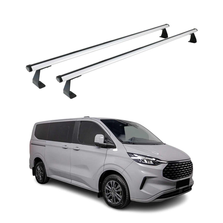 OMAC Heavy Duty Dachträger Querträger kompatibel mit VW Transporter T7 2023-2026 – 2 Stangen – Alumi
