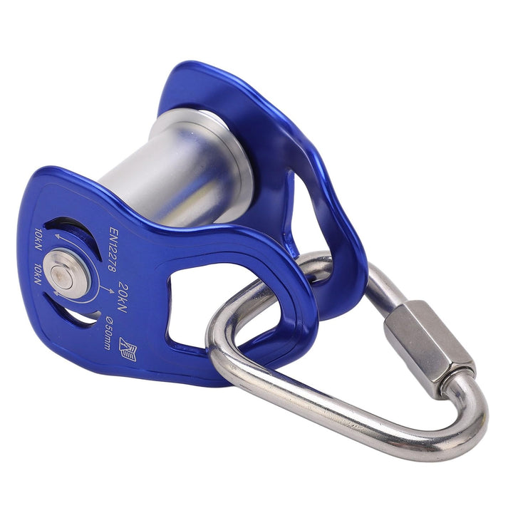 Slackline-Umlenkrolle aus Aluminiumlegierung für und Erwachsene, Outdoor-Sport-Umlenkrolle Zipline,