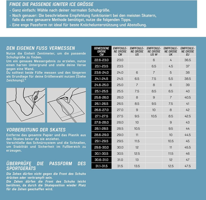 Bladerunner Igniter XT Ice W Allround-Schlittschuh für Freizeitläufer, Damen, Schwarz/Fuchsia 40 (UK