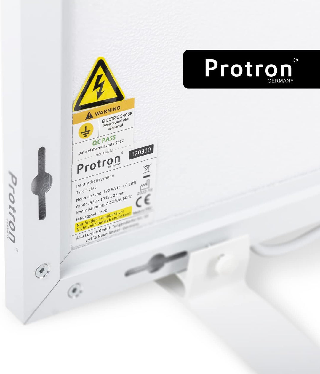 Protron Motiv Infrarotheizung Infrarot Panel Heizkörper Bild Elektroheizung Wandheizung mit Smart-Th