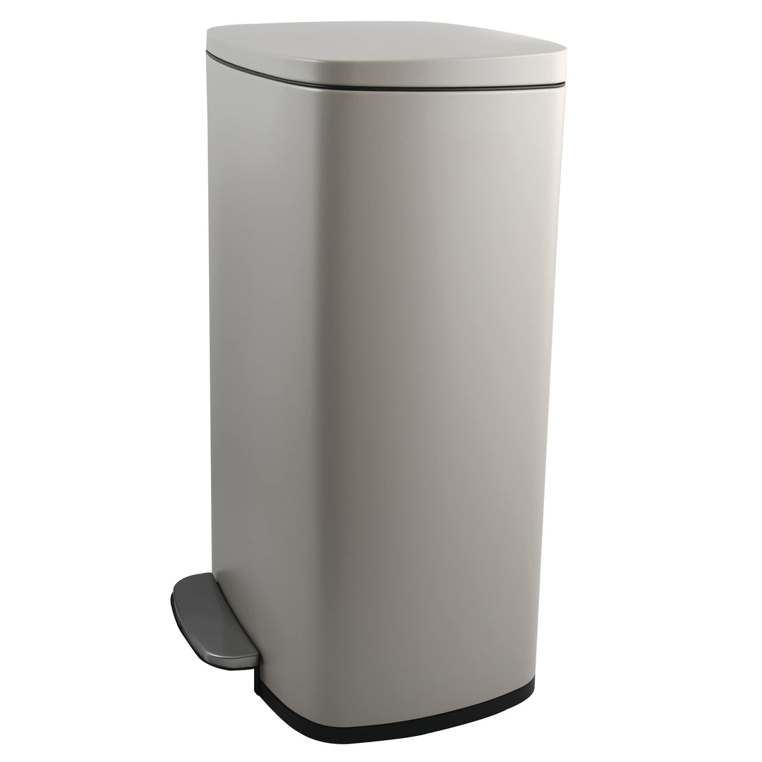 Spirella Mülleimer, Abfalleimer, Treteimer für die Küche, 50 Liter, Softclose, Inneneimer aus Kunsts