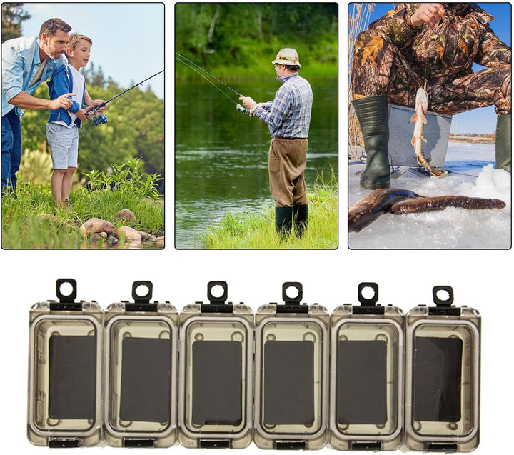 Angelzubehör Box, wasserdicht, Aufbewahrungsbox, durchsichtiger Behälter, Fishing Storage Case, komp