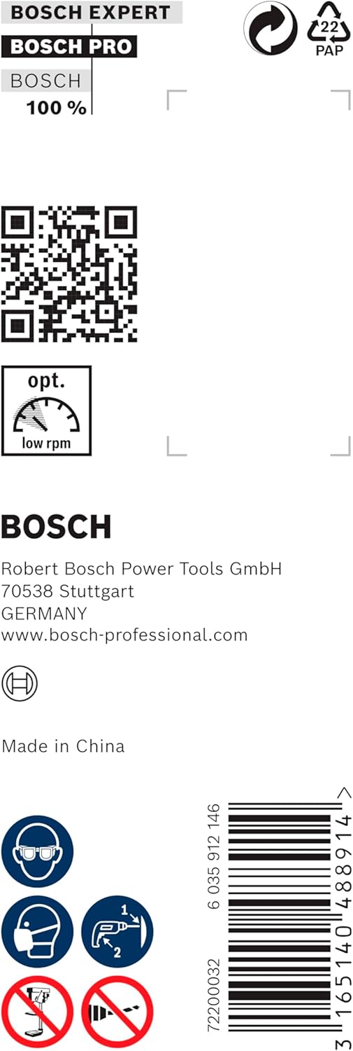 Bosch Professional Holzschlangenbohrer mit 1/4"-Sechskantschaft (Ø 20 mm) Durchmesser: 20/Gesamtläng