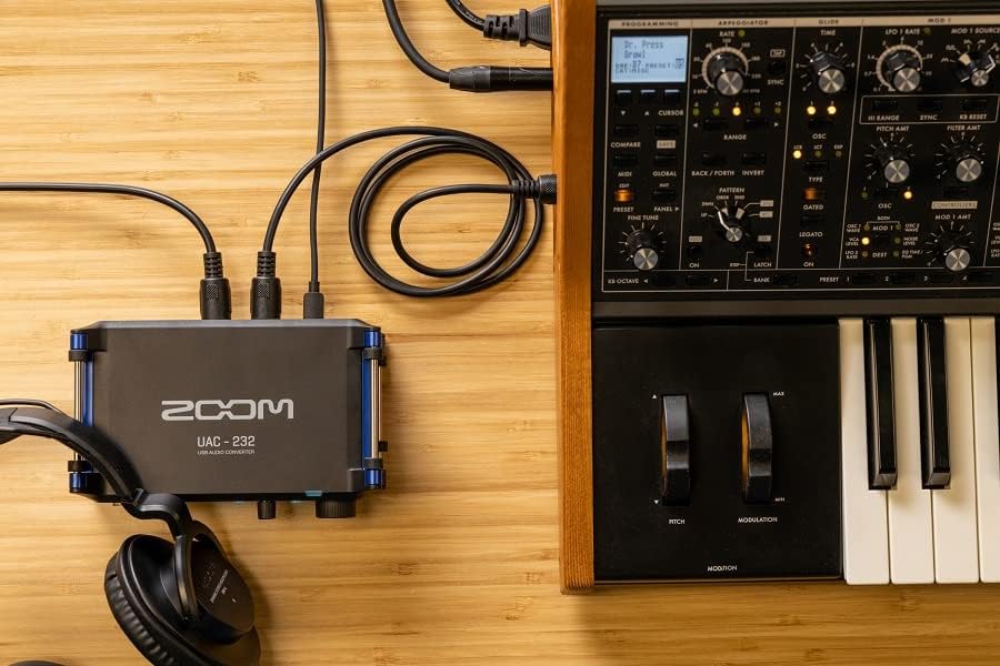 Zoom - UAC-232-2in/2Out Audio-/MIDI-Schnittstelle - 192 kHz- USB 3.0