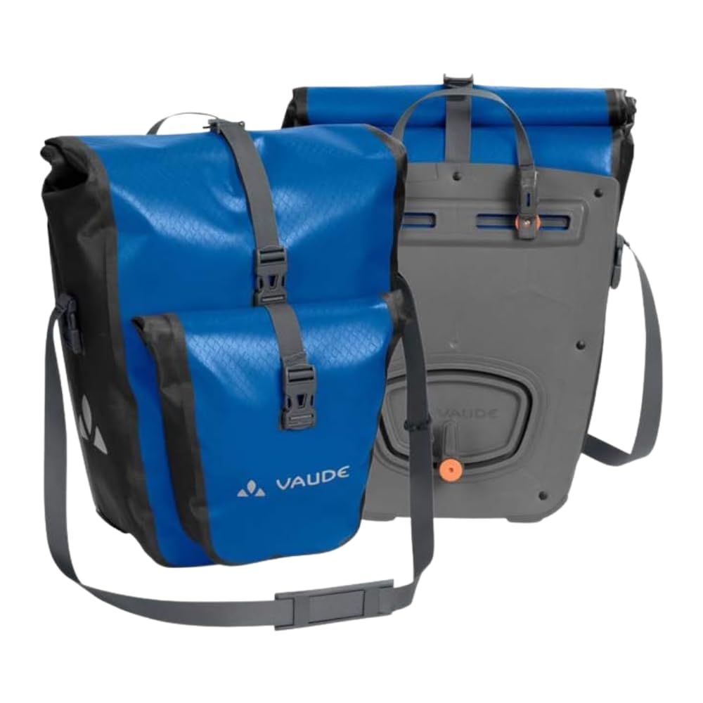VAUDE Aqua Back Plus - Fahrradtasche - 2 Hinterradtaschen (2x24L) - wasserdicht - Made in Germany Bl