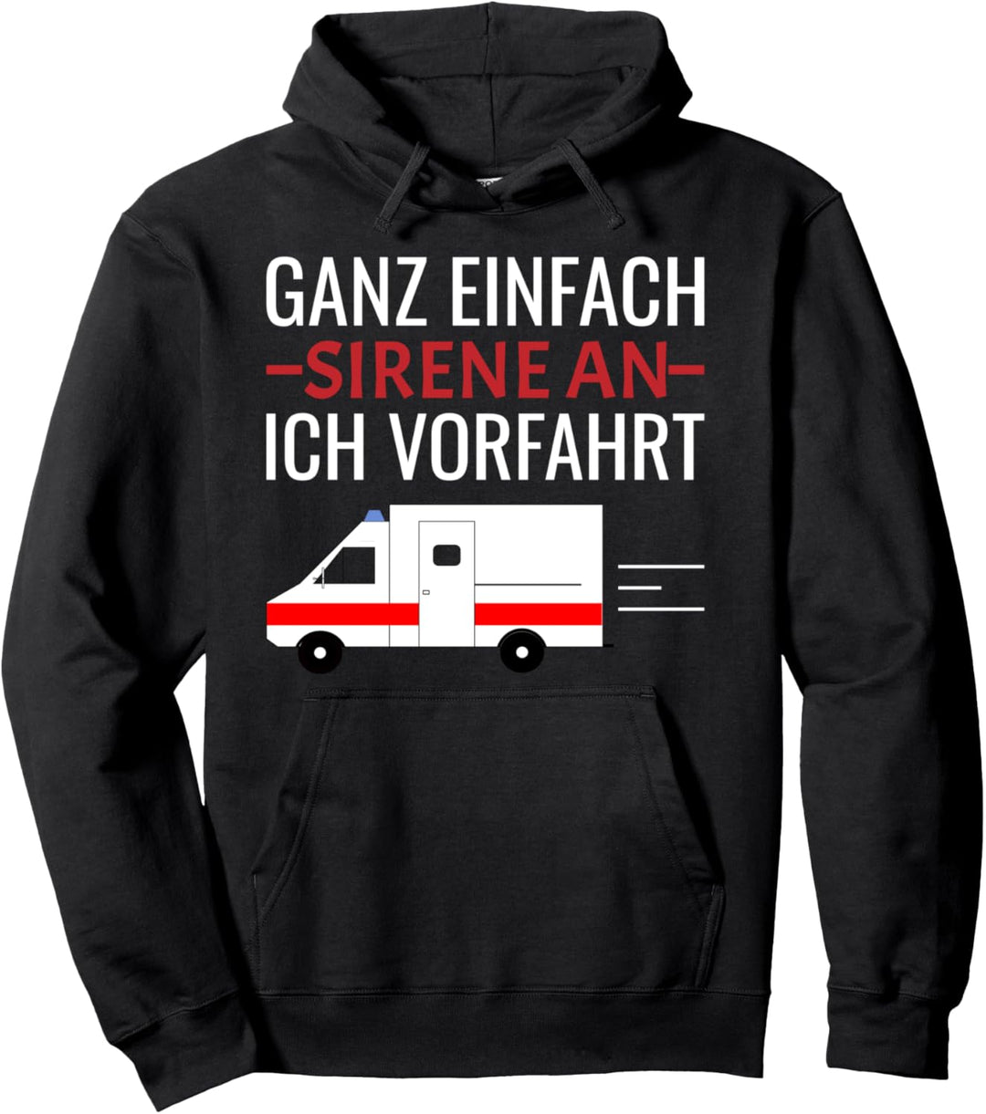 Sanitäter Rettungssanitäter Sanitäterin Geschenk Lustig Pullover Hoodie