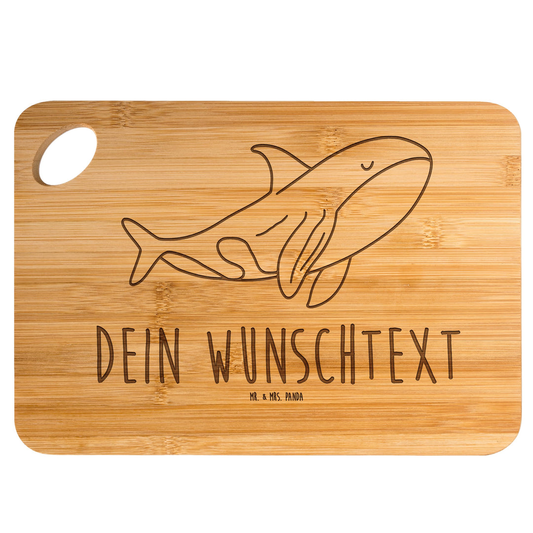 Mr. & Mrs. Panda Holzschneidebrett mit Gravur Orca - Personalisierte Geschenke, Orcas, Arbeit, Holzb