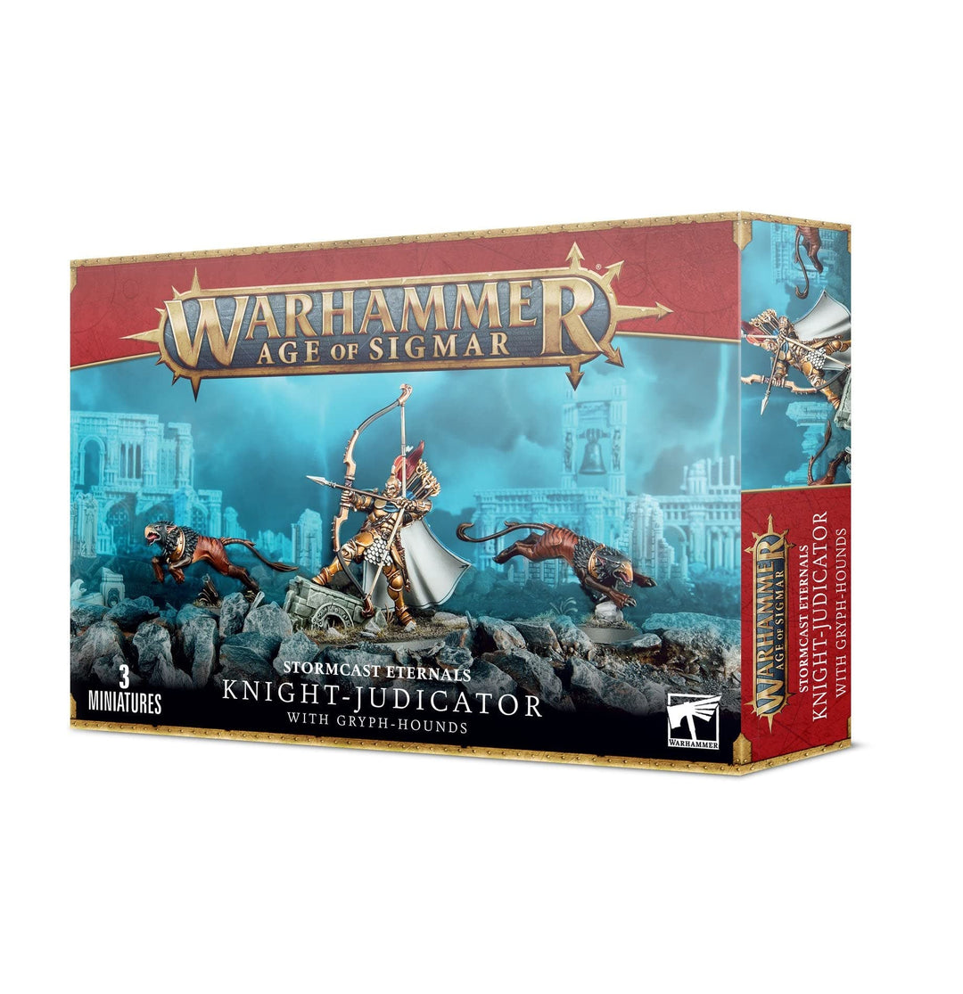 Warhammer AoS - Stormcast Eternals Chevalier-Judicator Avec Gryph-Dogues