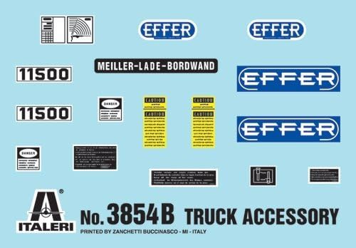 Italeri 510003854 - 1:24 Truck Zubehör-Set