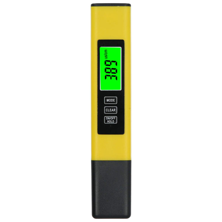 Fdit Tragbarer 3-in-1-pH-Tester Digital - Kombiniert mit TDS EC-Temperaturmesser Digital Water Quali