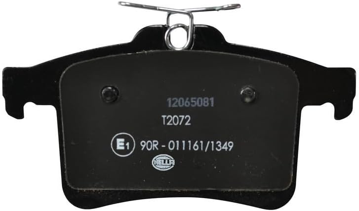 HELLA PAGID 8DB 355 015-901 Bremsbelagsatz - T2072 - Dicke/Stärke: 16.2mm - Bremssystem: Teves - nic
