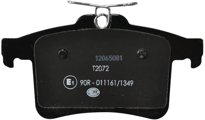HELLA PAGID 8DB 355 015-901 Bremsbelagsatz - T2072 - Dicke/Stärke: 16.2mm - Bremssystem: Teves - nic