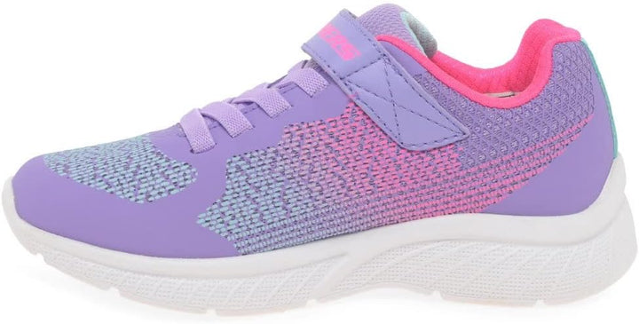 Skechers Mädchen 303610l Bklv Sportschuhe 33 EU Lavendelfarbener Synthetischer Rand in Hot Pink, 33