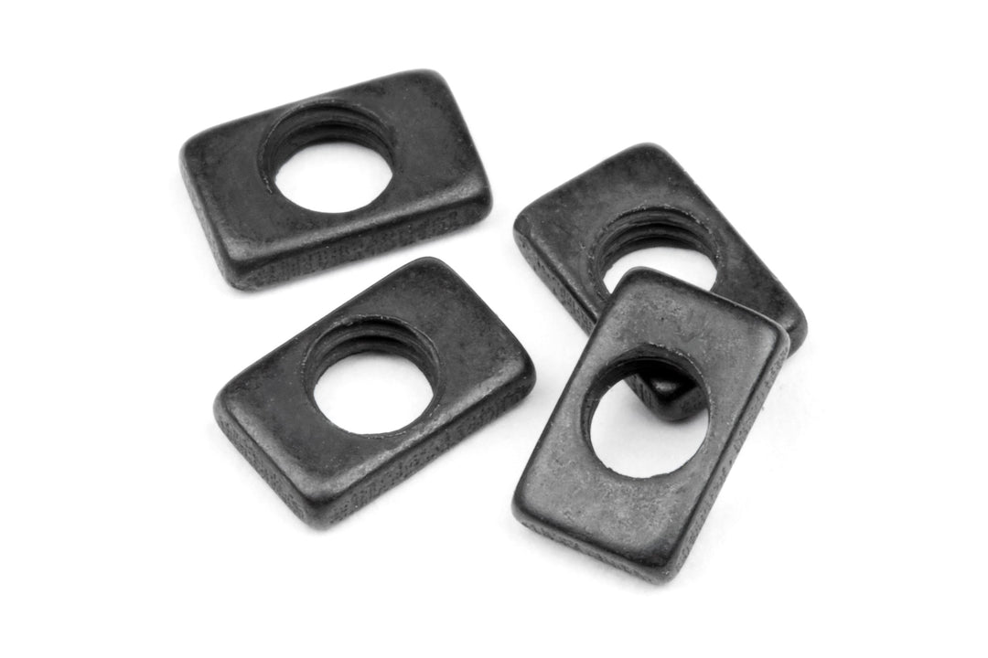 HPI/TT H101226 - Lenkungsmutter 3 mm, 4 Stück, Bullet, Mehrfarbig