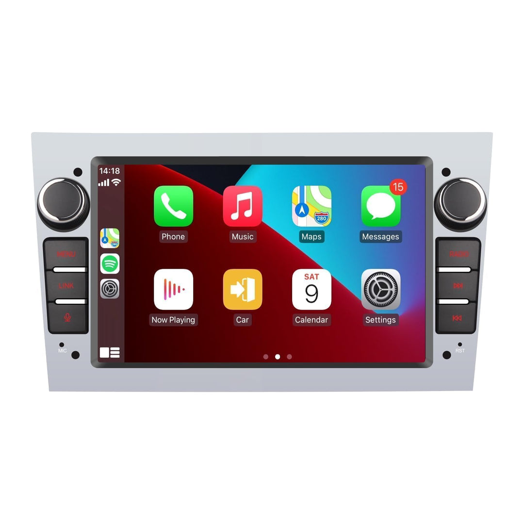 LXKLSZ Autoradio kompatibel mit Carplay/Android Auto für OPEL Antara Zafira Corsa Vivaro Combo mit 7