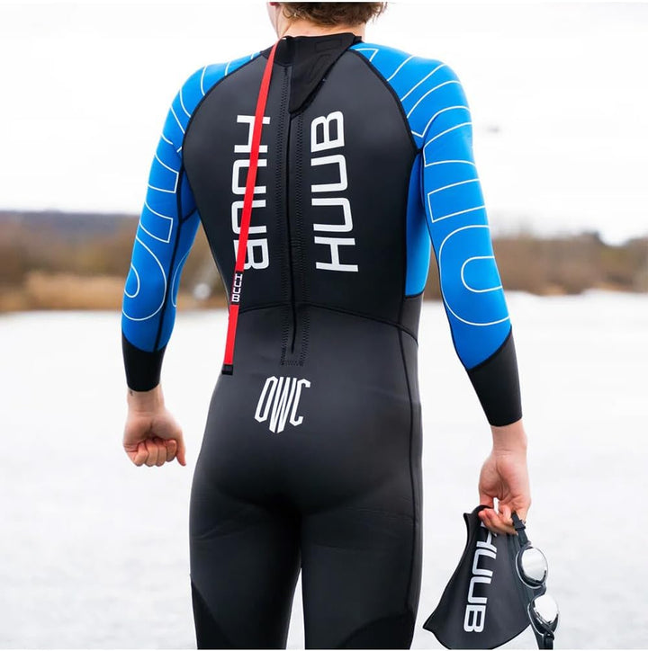 Huub Mens Open Water Collective Wetsuit OWCBL - Black/Blue - SS, SS