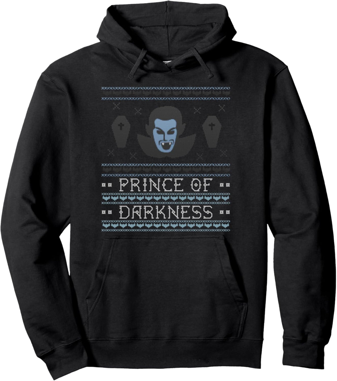 Prinz der Dunkelheit Hässliches lustiges Kostüm Halloween Pullover Hoodie