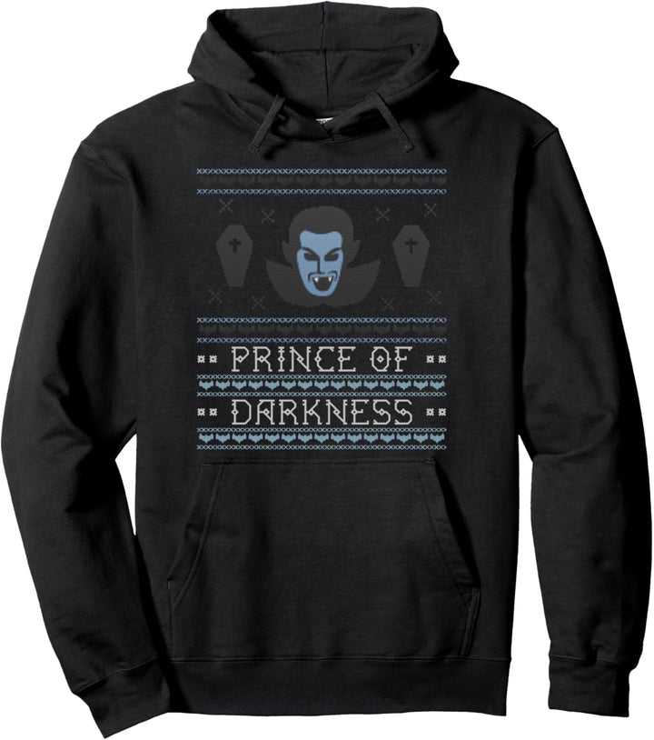 Prinz der Dunkelheit Hässliches lustiges Kostüm Halloween Pullover Hoodie
